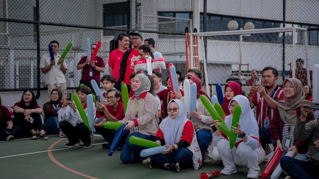 seniors at community gathering